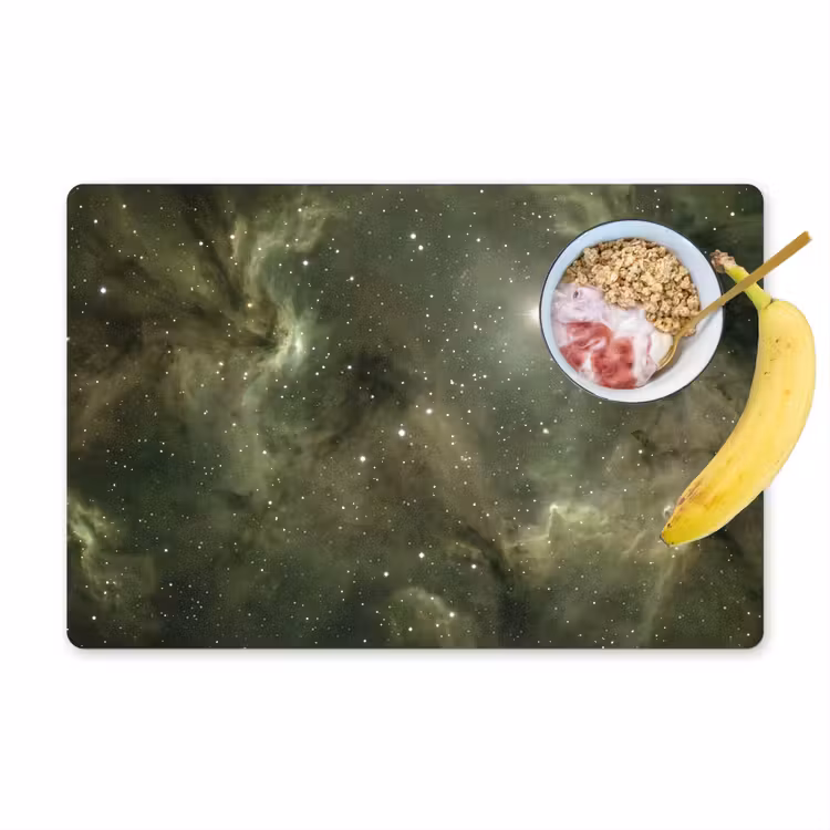 Placemat - 6 stuks - Nevel - Sterren - Ruimte — 1