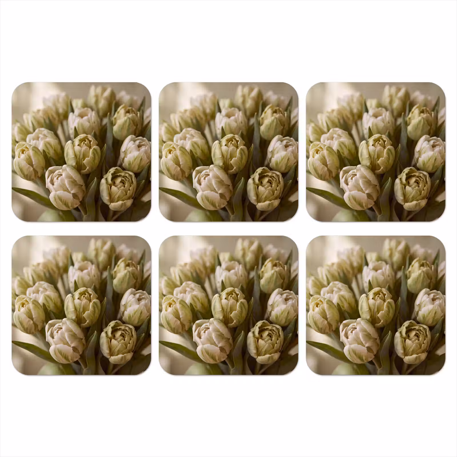 Onderzetter - Bloemen - Groen - Natuur — 1