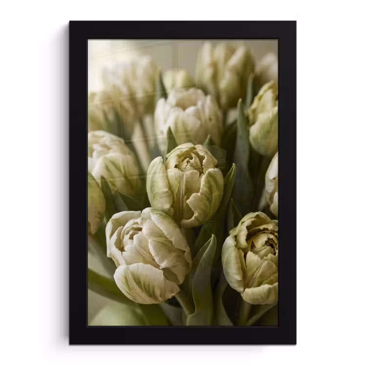 Poster met lijst - Bloemen - Groen - Natuur — 1