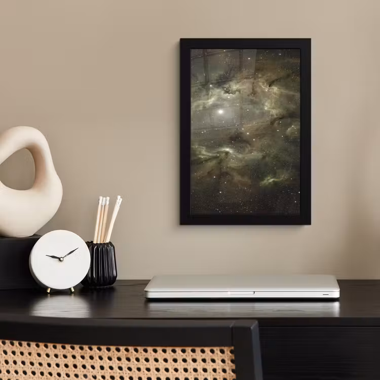 Poster met lijst - Nevel - Sterren - Ruimte — 3