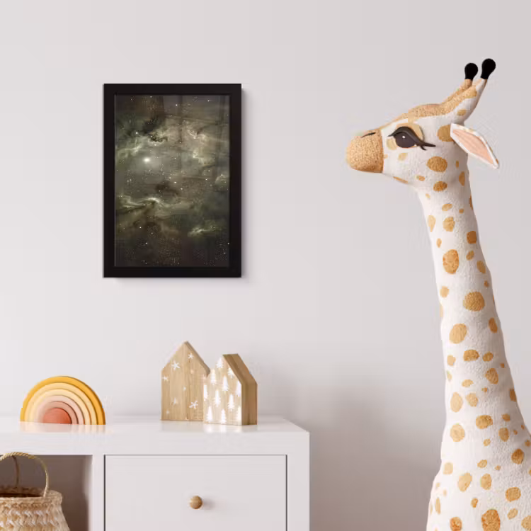 Poster met lijst - Nevel - Sterren - Ruimte — 5