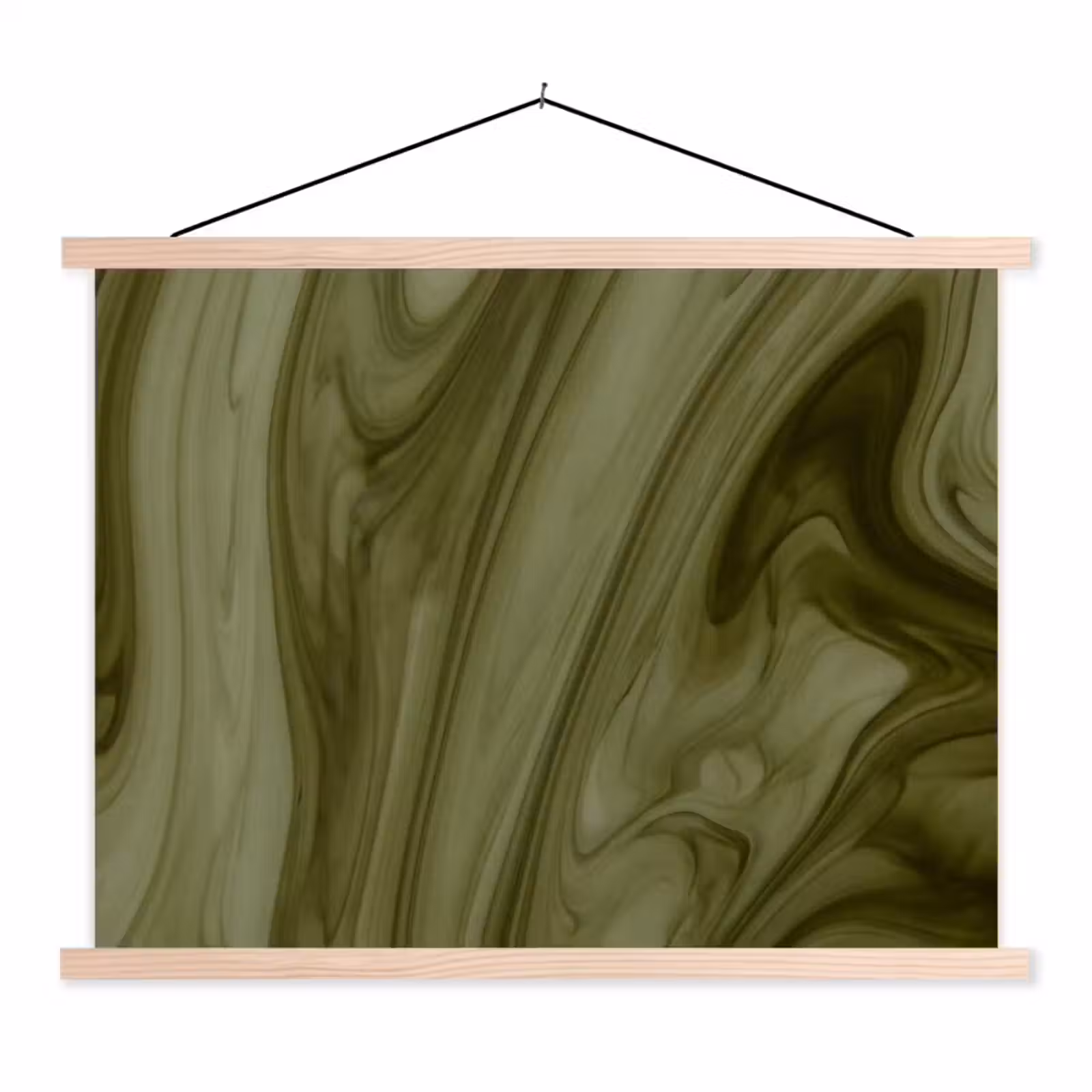 Schoolplaat - Abstract - Groen - Modern — 1