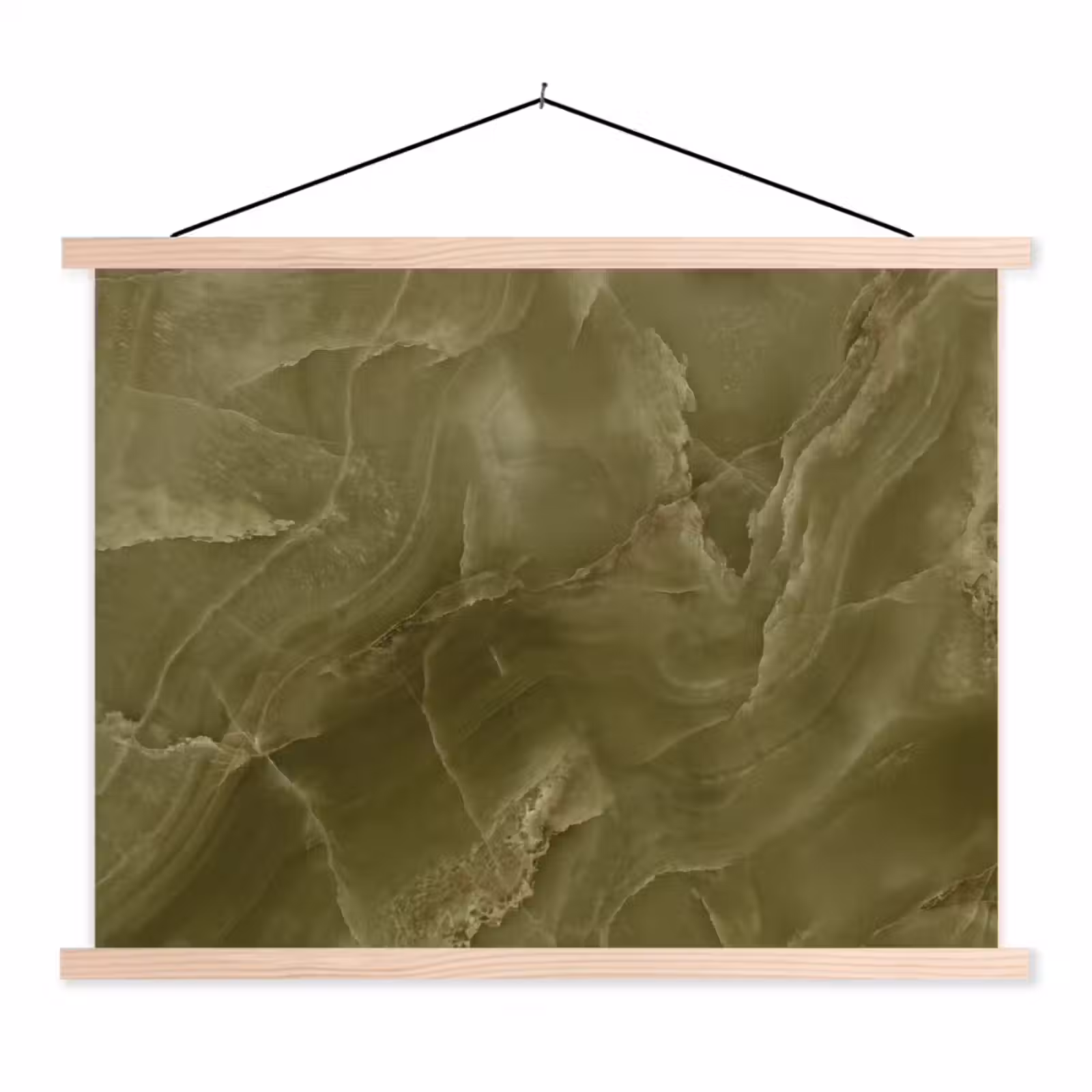Schoolplaat - Marmer - Groen - Abstract — 1