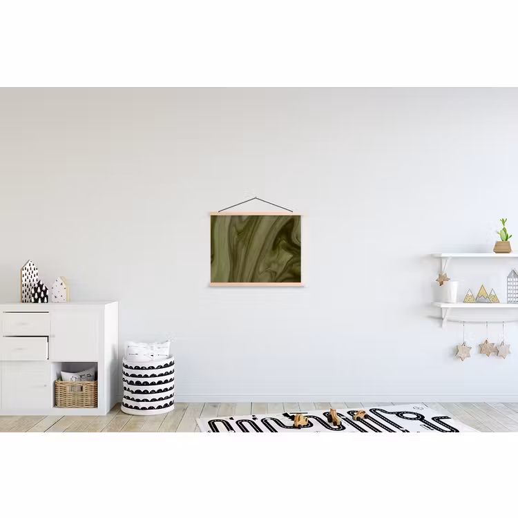 Schoolplaat - Abstract - Groen - Modern — 3