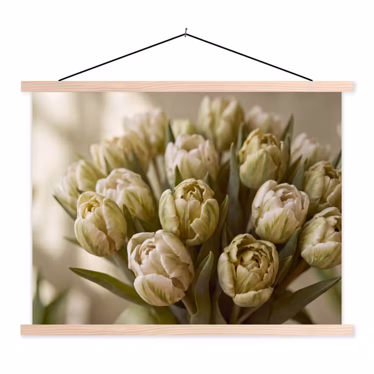 Schoolplaat - Bloemen - Groen - Natuur — 1