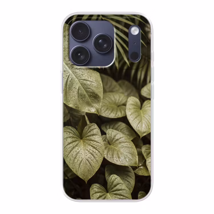 Telefoonhoesje - Groene bladeren - Natuur — 1