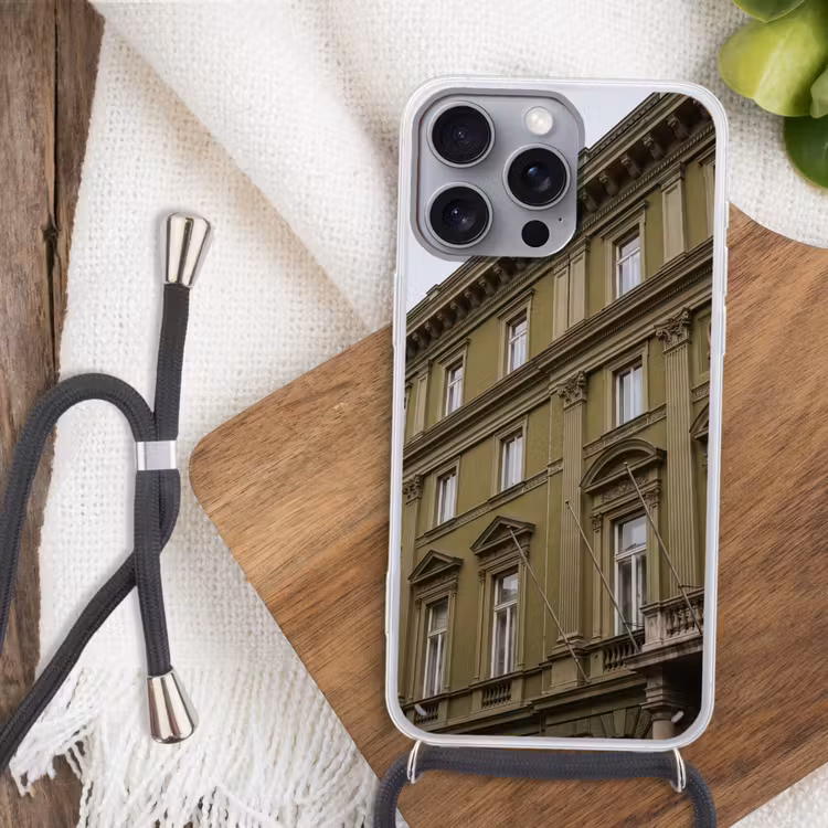 Telefoonhoesje met koord - Gebouw - Gevel - Klassiek — 3