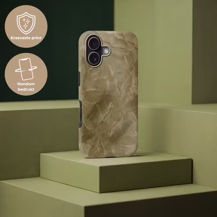 Telefoonhoesje Toughcase - Marmer - Groen - Abstract — 7