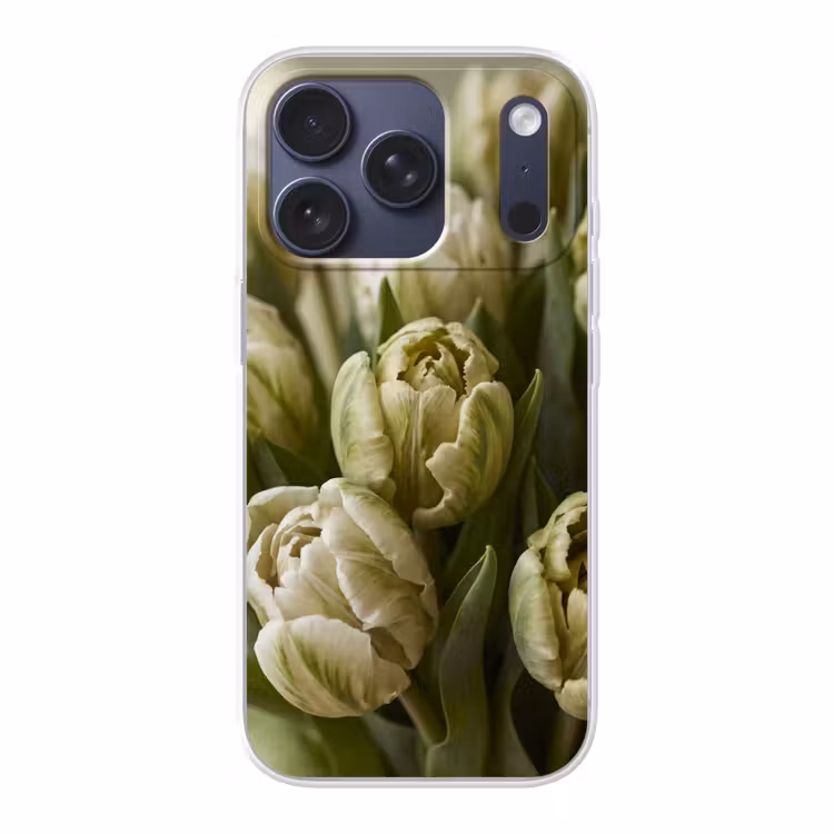 Telefoonhoesje - Bloemen - Groen - Natuur — 1