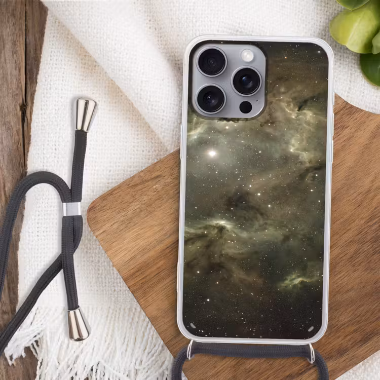 Telefoonhoesje met koord - Nevel - Sterren - Ruimte — 3