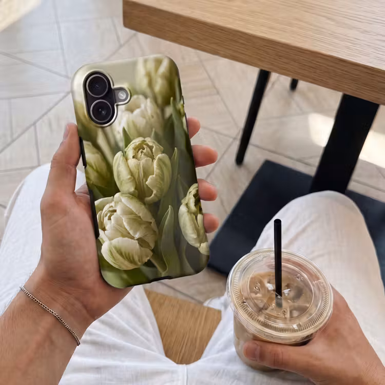 Telefoonhoesje Toughcase - Bloemen - Groen - Natuur — 4