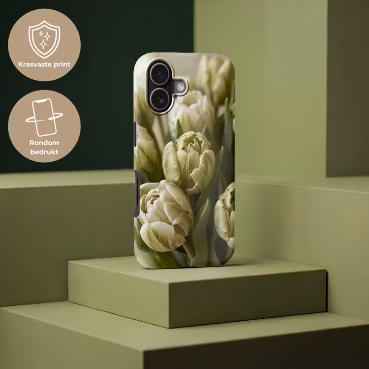 Telefoonhoesje Toughcase - Bloemen - Groen - Natuur — 7