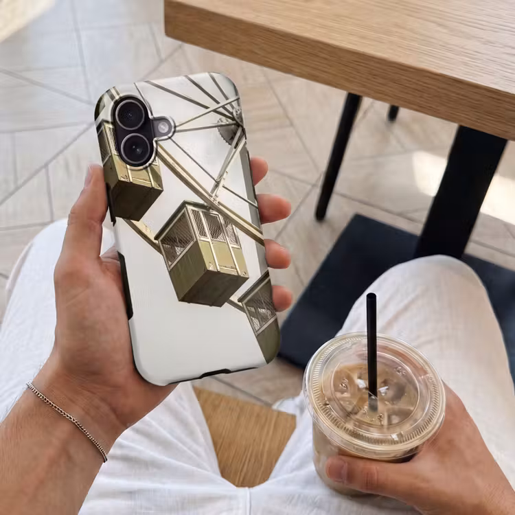 Telefoonhoesje Toughcase - Reuzenrad - Attractie - Groen — 4