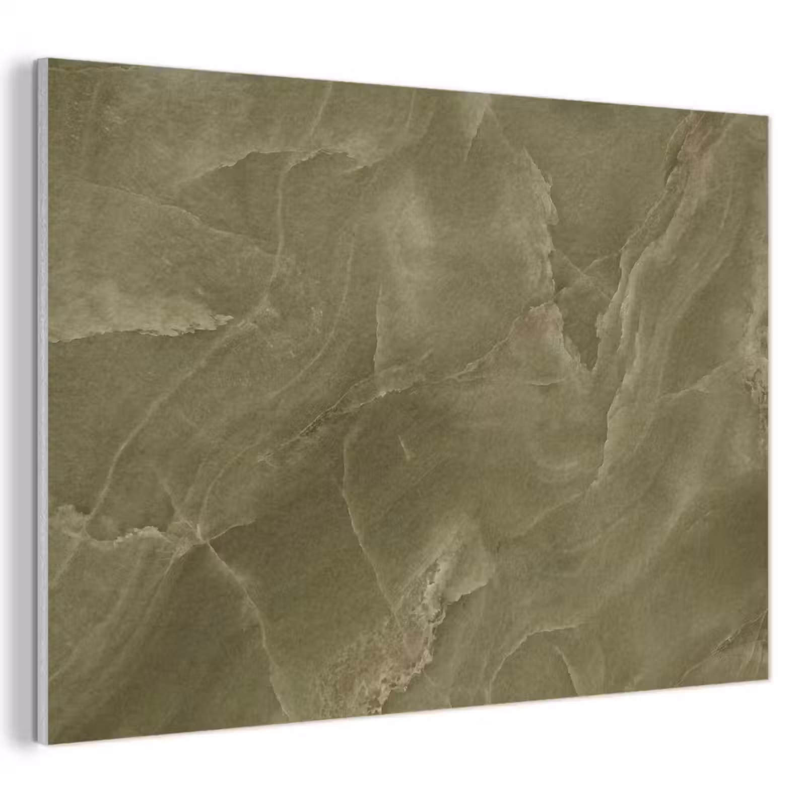 Akoestisch schilderij - Marmer - Groen - Abstract — 1