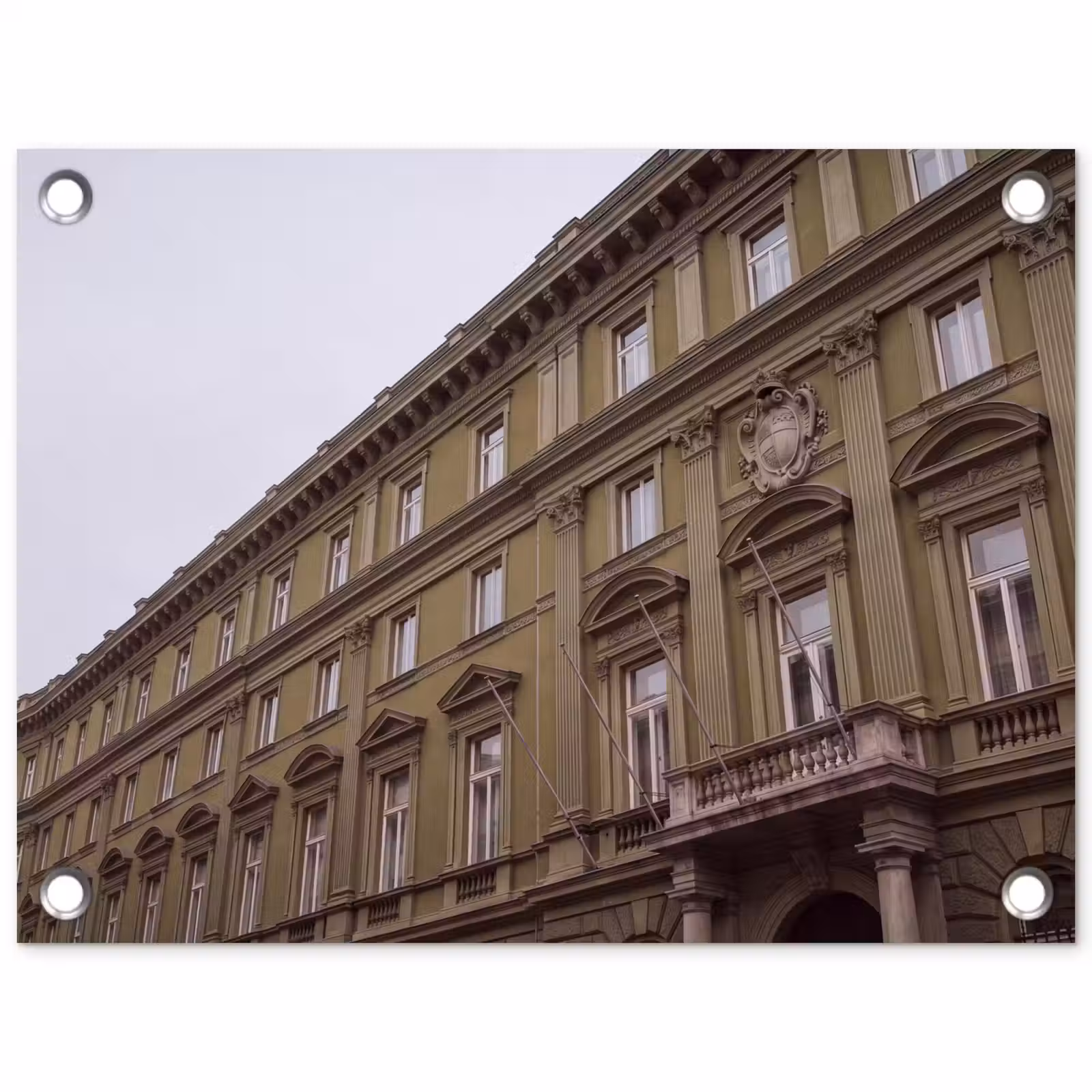 Tuinposter - Gebouw - Gevel - Klassiek — 1