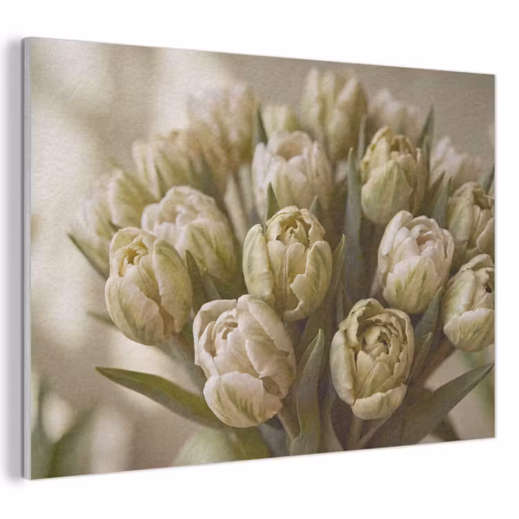 Akoestisch schilderij - Bloemen - Groen - Natuur — 1