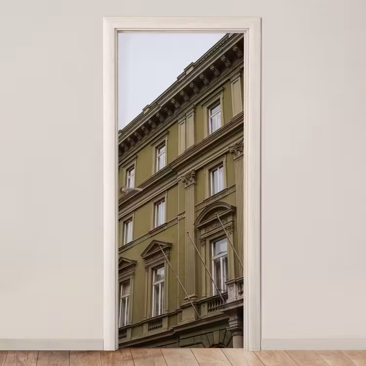 Deursticker - Gebouw - Gevel - Klassiek — 1