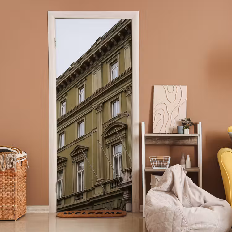 Deursticker - Gebouw - Gevel - Klassiek — 2