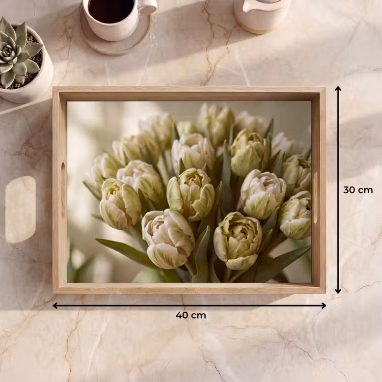 Dienblad - Bloemen - Groen - Natuur — 9