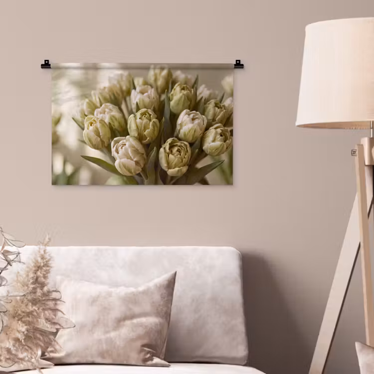 Wandkleed - Bloemen - Groen - Natuur — 2