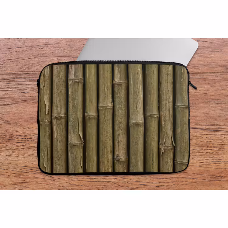 Laptophoes Bamboe - Stengels - Natuur — 2