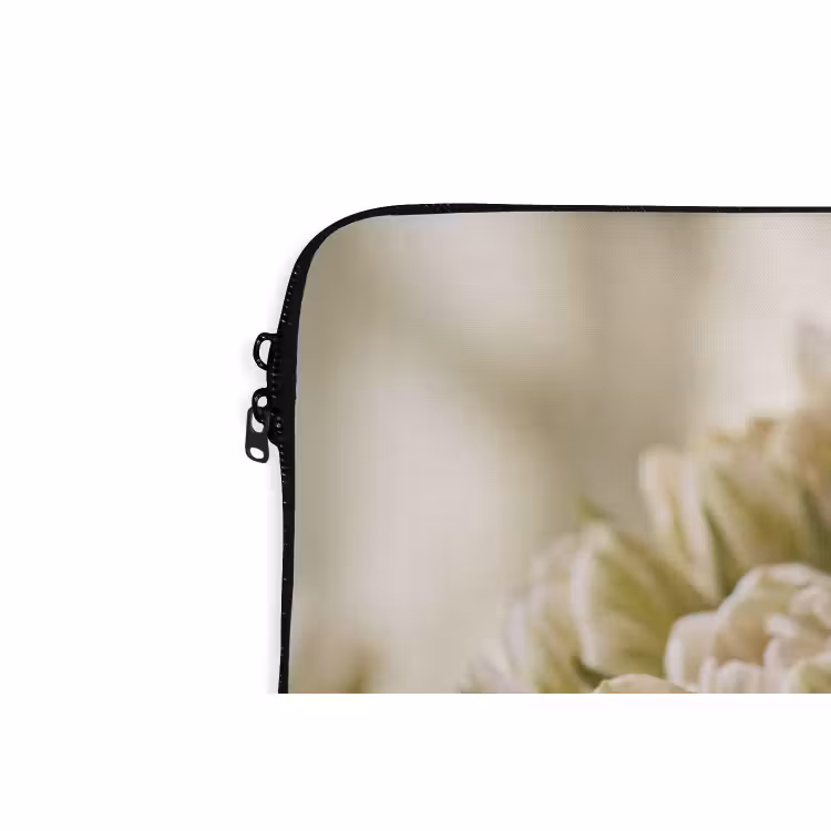 Laptophoes Bloemen - Groen - Natuur — 5