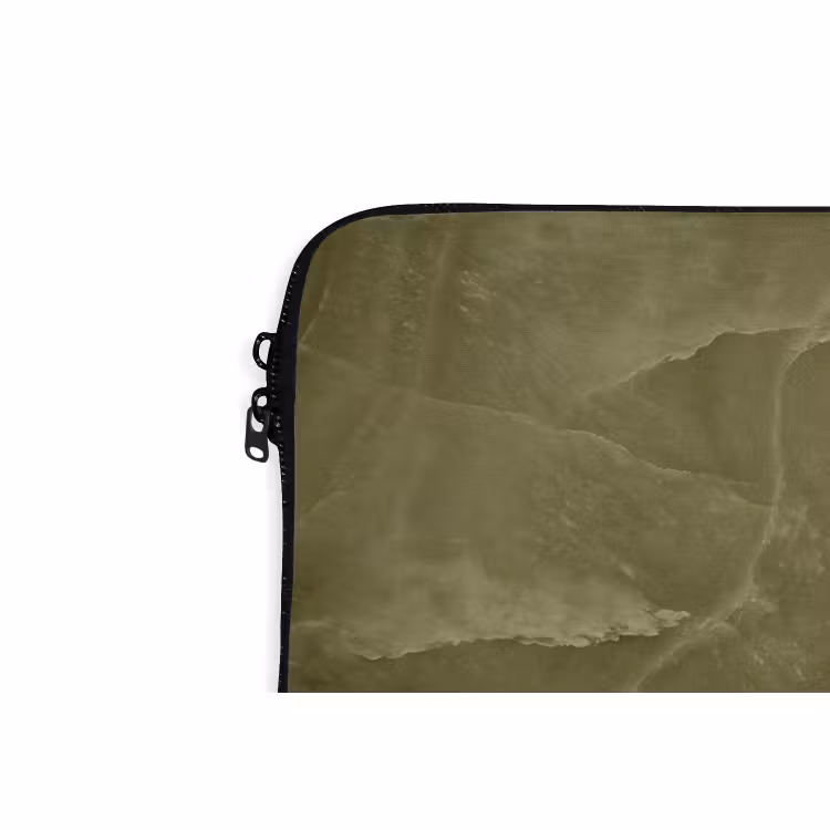 Laptophoes Marmer - Groen - Abstract — 5