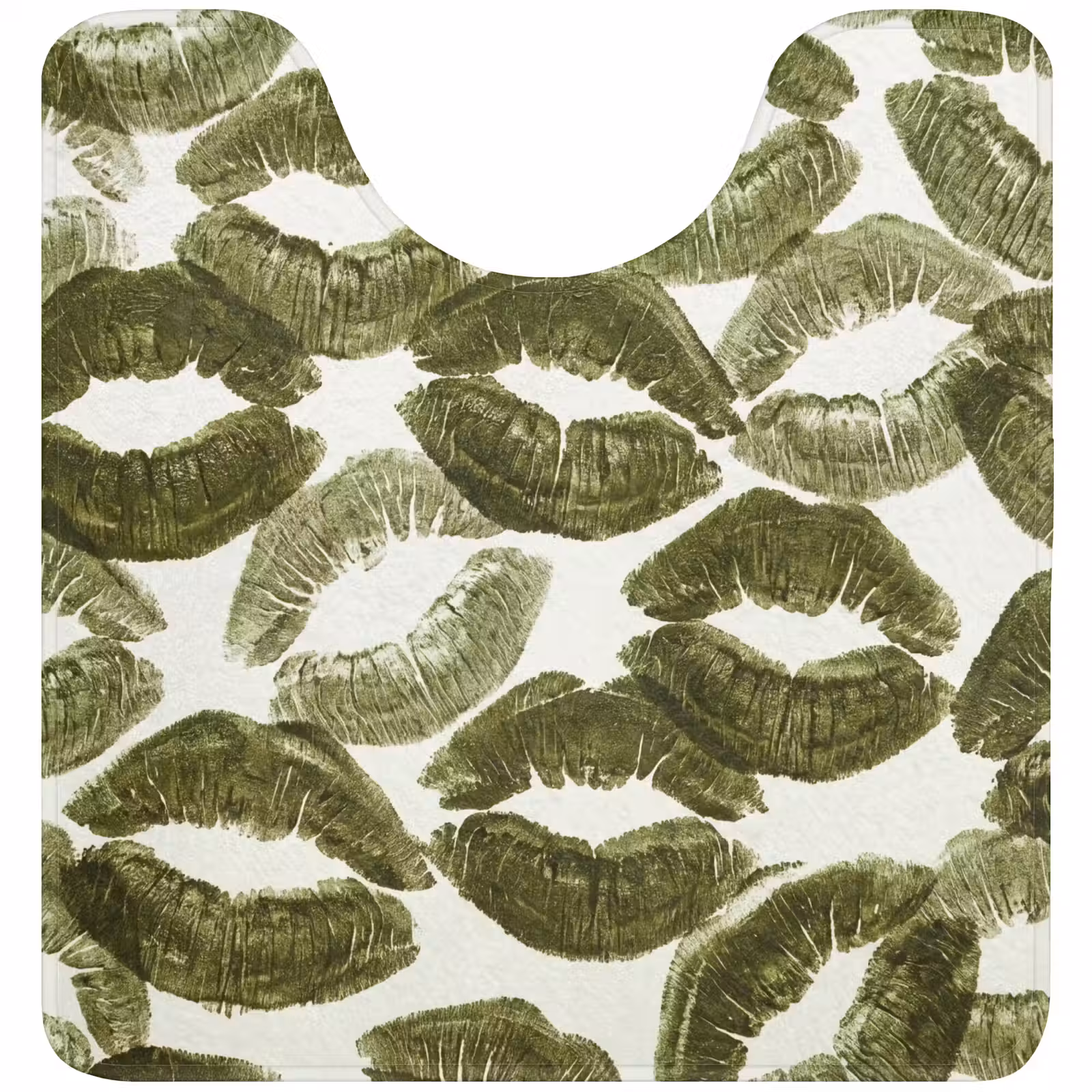 WC Mat - Kus - Patroon - Groen — 1