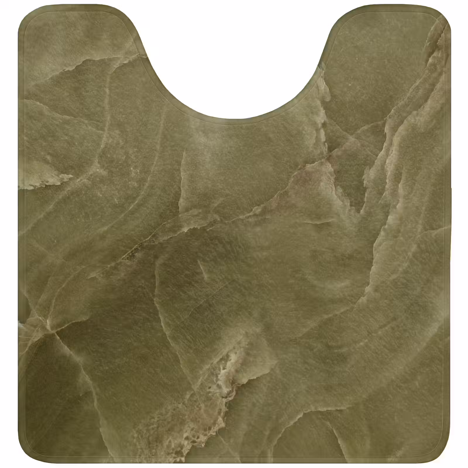 WC Mat - Marmer - Groen - Abstract — 1