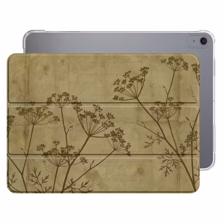 Bloemen - Schrift - Groen — 1
