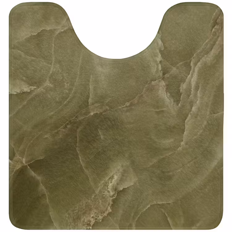 WC Mat - Marmer - Groen - Abstract — 1