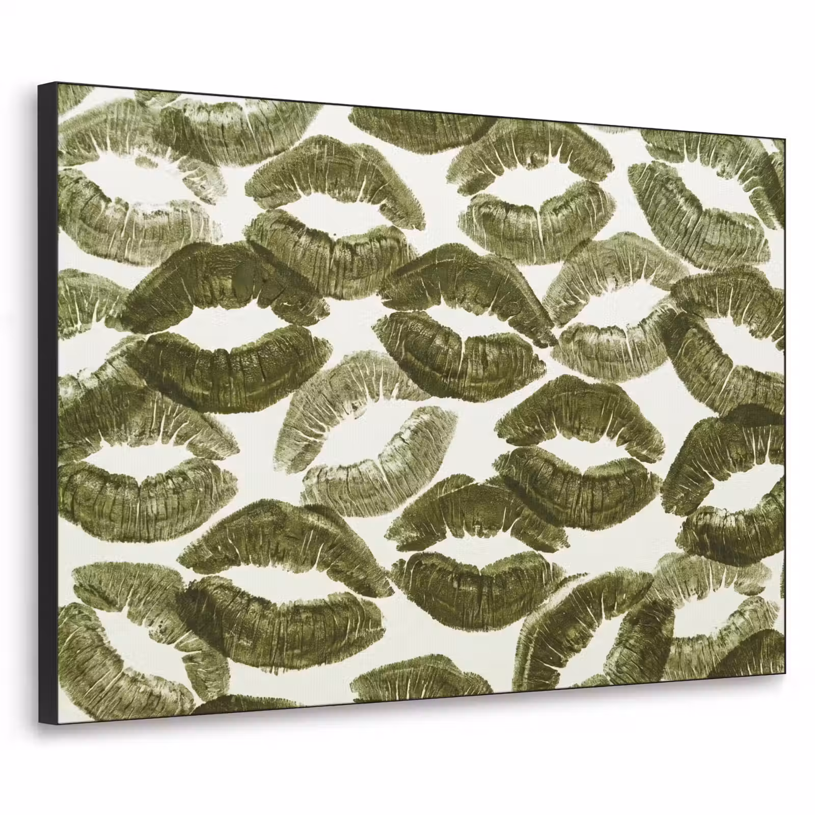 Art frame - Kus - Patroon - Groen — 1