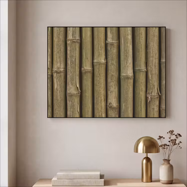 Art frame - Bamboe - Stengels - Natuur — 5