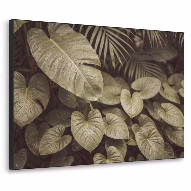 Art frame - Groene bladeren - Natuur — 1