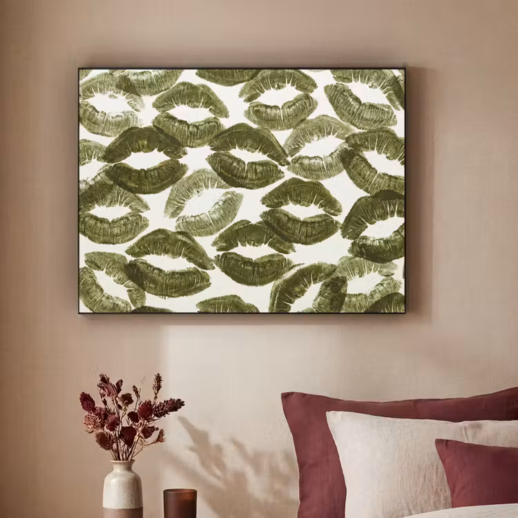 Art frame - Kus - Patroon - Groen — 3