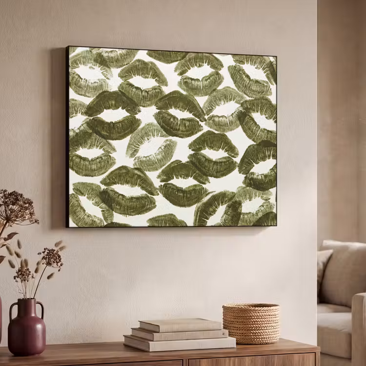 Art frame - Kus - Patroon - Groen — 7
