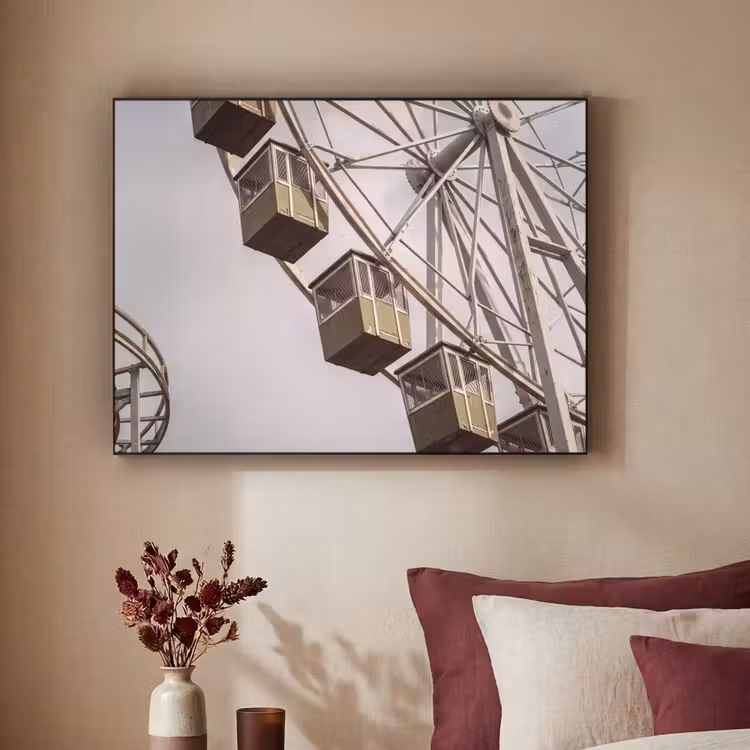 Art frame - Reuzenrad - Attractie - Groen — 3