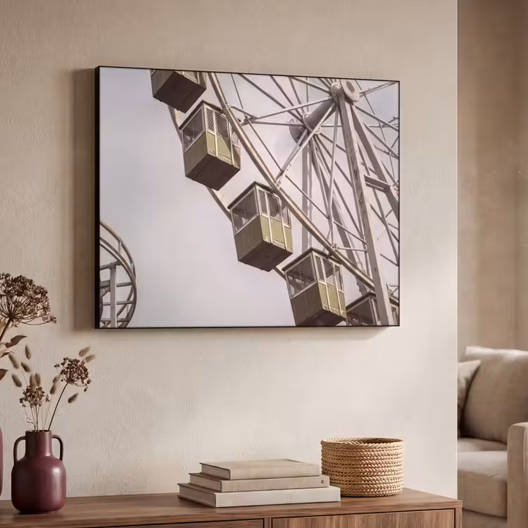 Art frame - Reuzenrad - Attractie - Groen — 7
