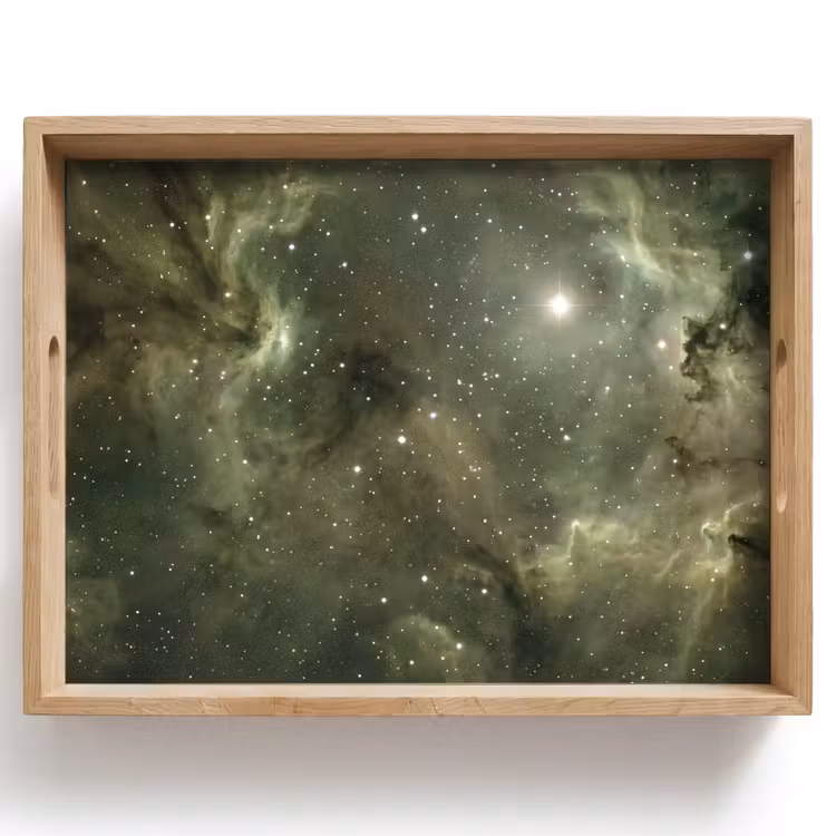 Dienblad - Nevel - Sterren - Ruimte — 1