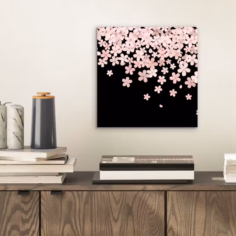 Aluminium schilderij - Roze bloemen - Natuur — 2