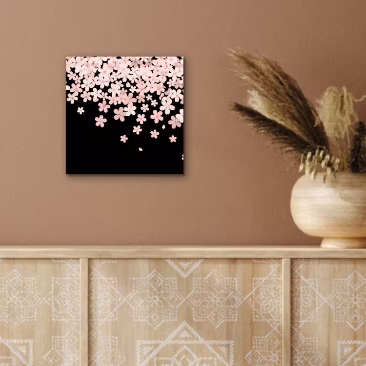 Aluminium schilderij - Roze bloemen - Natuur — 5