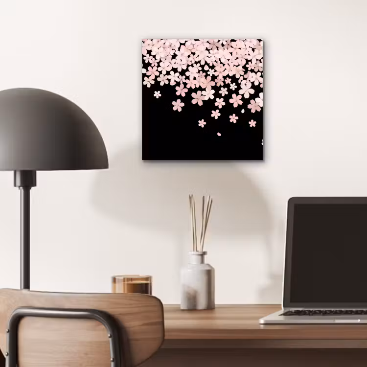 Aluminium schilderij - Roze bloemen - Natuur — 6