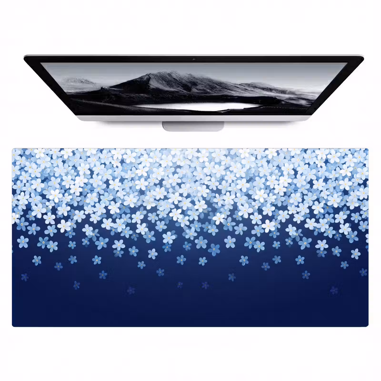 Bureau onderlegger - Bloemen - Vallend - Decoratief — 1