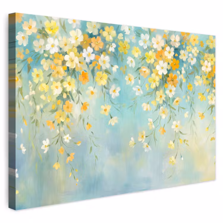 Buiten canvas - Bloemen - Zacht - Lente — 1