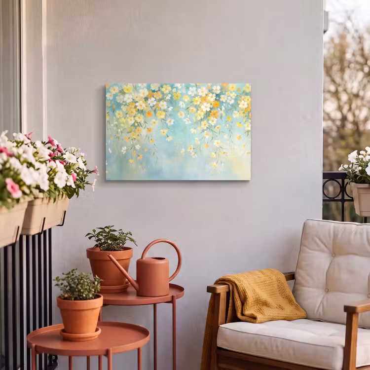 Buiten canvas - Bloemen - Zacht - Lente — 3