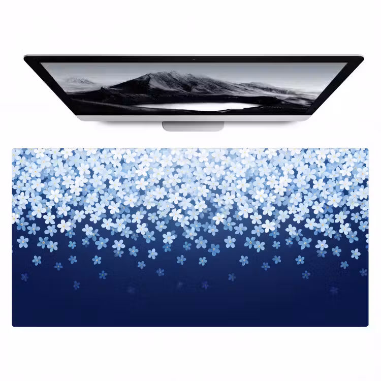 Bureau onderlegger - Bloemen - Vallend - Decoratief — 1