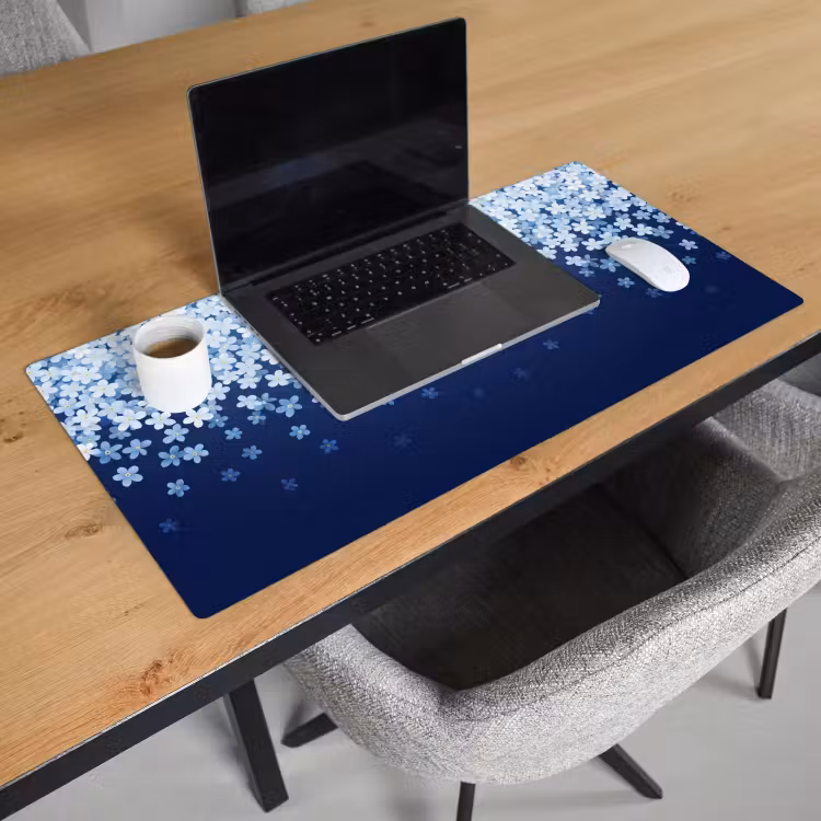 Bureau onderlegger - Bloemen - Vallend - Decoratief — 3