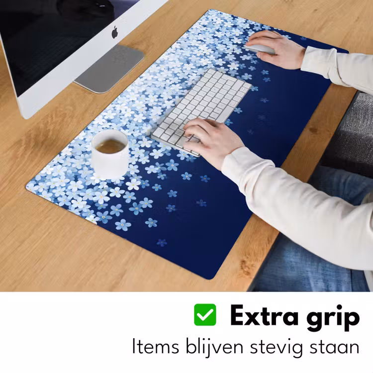 Bureau onderlegger - Bloemen - Vallend - Decoratief — 6