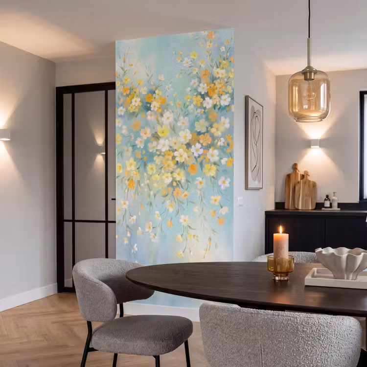 Behang - Bloemen - Zacht - Lente — 5