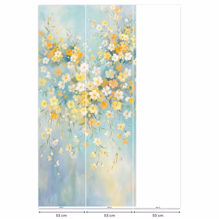 Behang - Bloemen - Zacht - Lente — 6